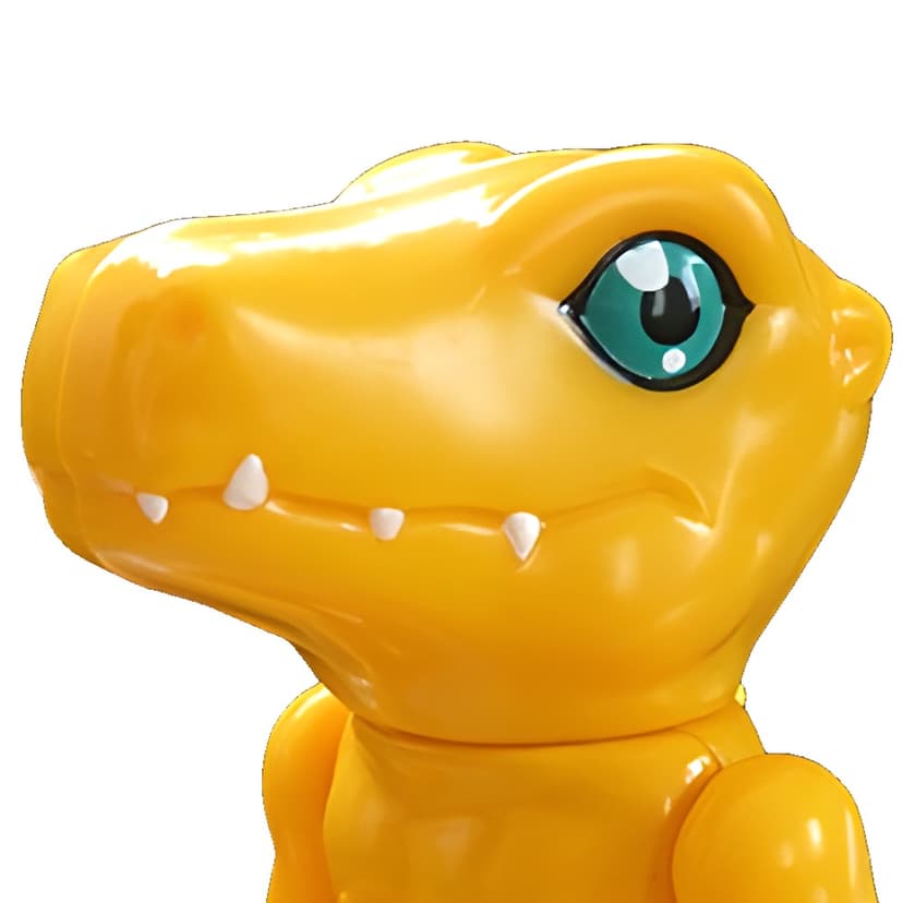 Agumon (2.5" Action Feature) (1999) from Digimon (1999 - 2004), action figure