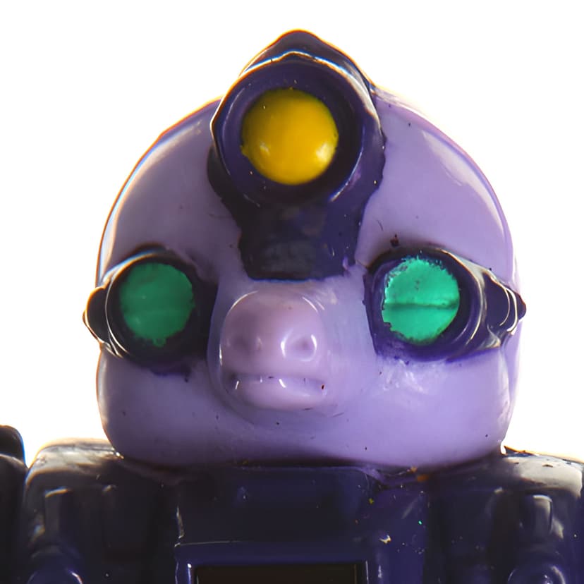 Miner Mole (1987) from Battle Beasts (1987), action figure