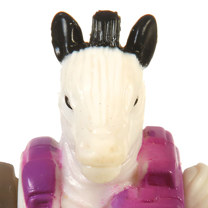 Zealot Zebra (1987) from Battle Beasts (1987), action figure
