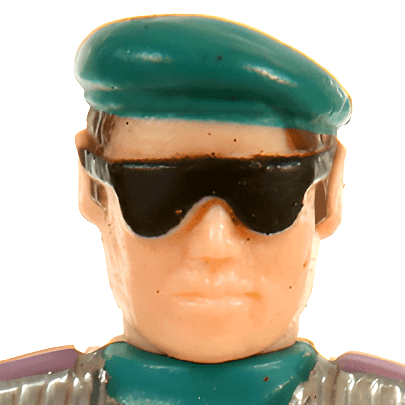Faze (1990) from Dino-Riders (1987-1990), action figure