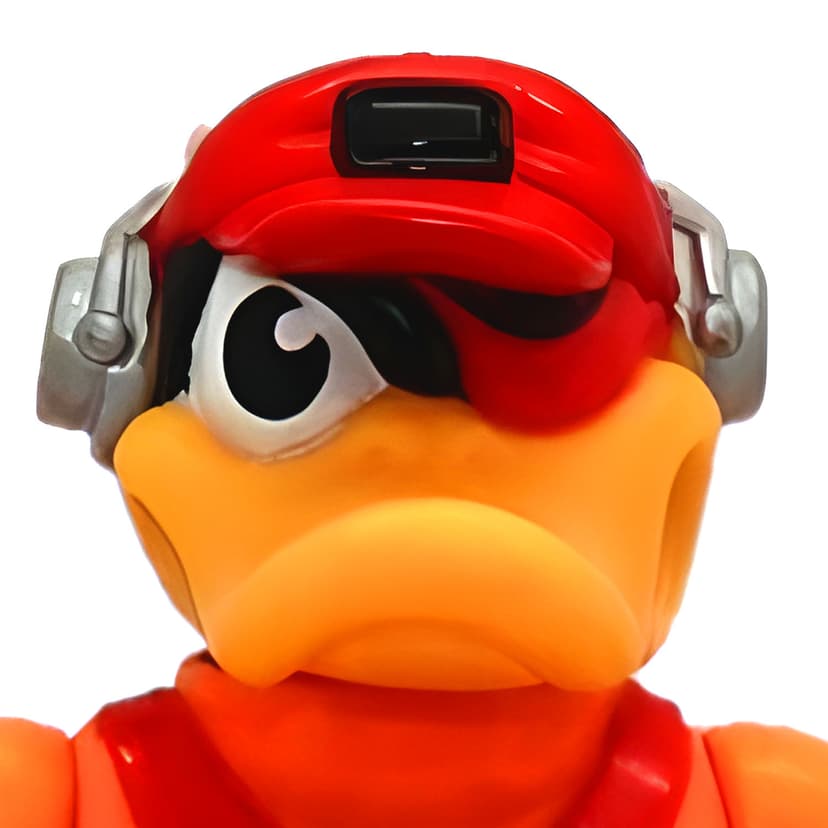 Dead-Eye Duck (1990) from Bucky O'Hare (1990), action figure