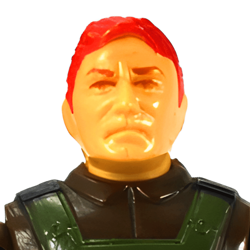 Thunder with Self-Propelled Slugger (1984) from G.I. Joe, action figure