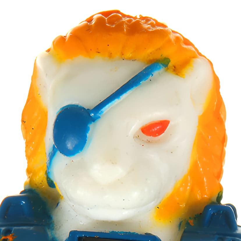 Pirate Lion (1987) from Battle Beasts (1987), action figure