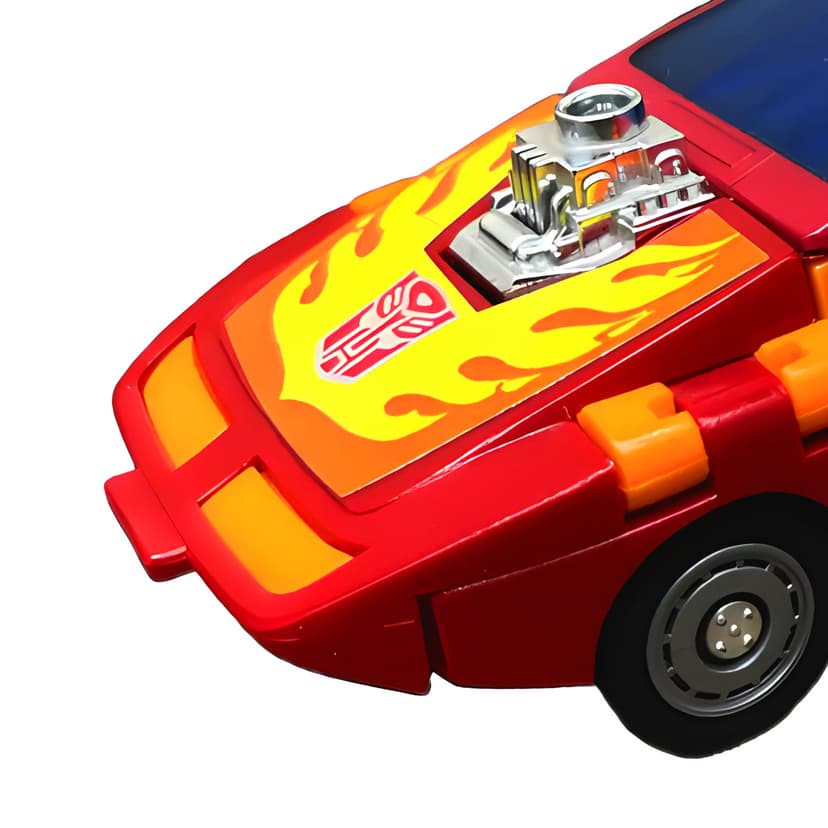 Hot Rod (1986) from Transformers (1984 - 1989), action figure