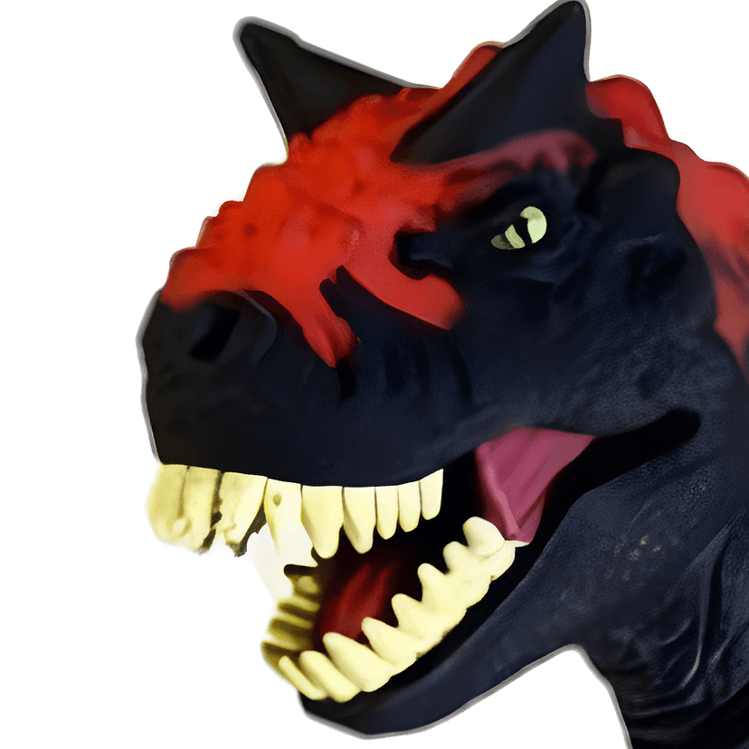 Carnotaurus «Demon» (1994), figura de Jurassic Park (1993-1994)