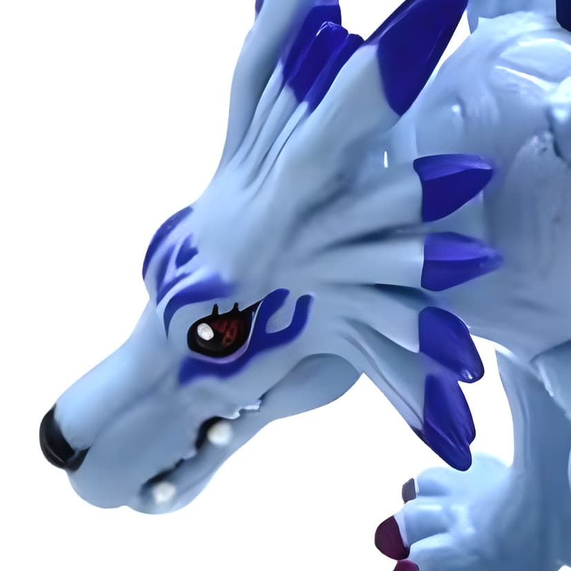 Garurumon (2.5" Action Feature) (1999) from Digimon (1999 - 2004), action figure