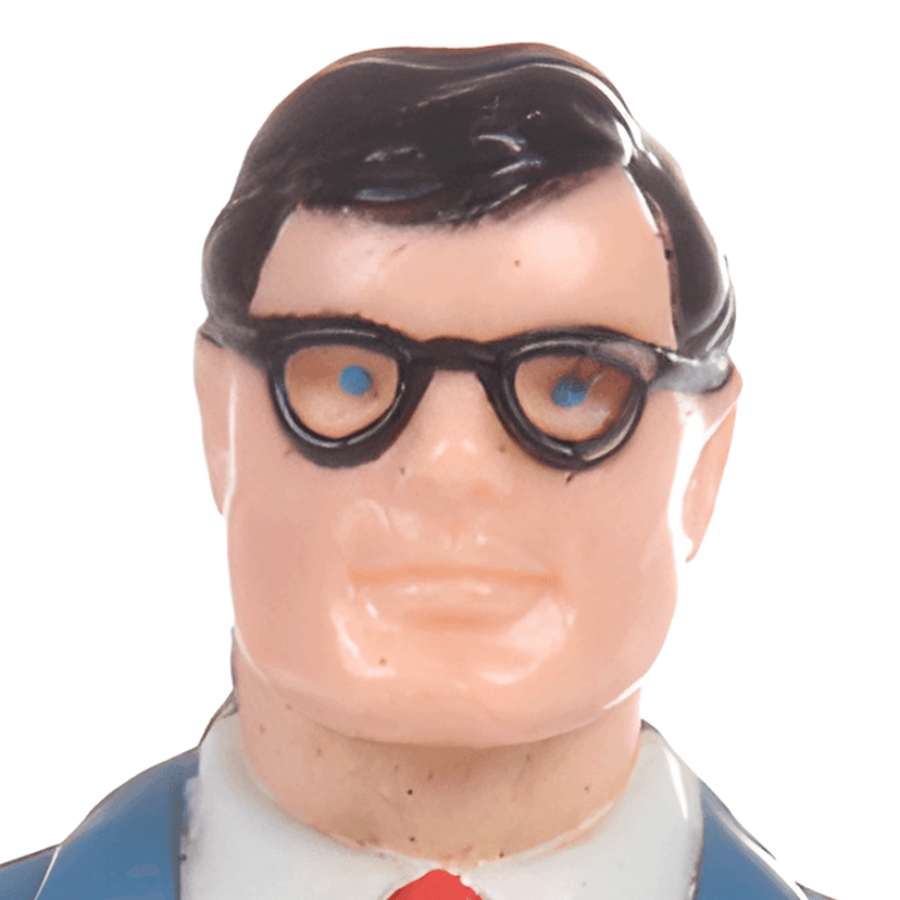 Clark Kent (1985) from Super Powers Collection (1984 - 1986), action figure