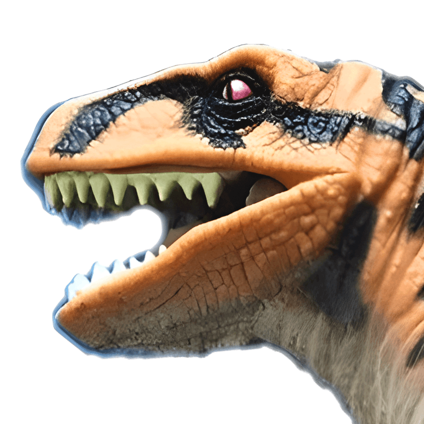 Utahraptor «Ripper» (1994) from Jurassic Park (1993-1994), action figure