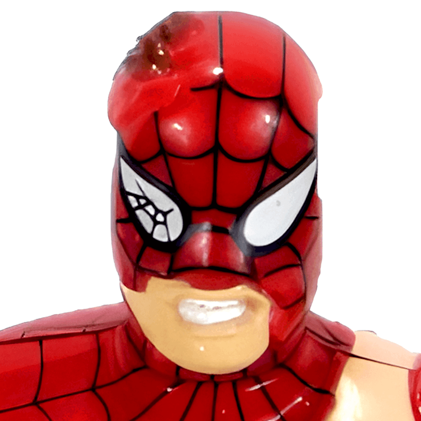 Spider-Man (Battle Ravaged) (1995), figura de Spider-Man The Animated Series (1994 - 1998)