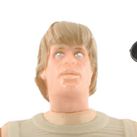 Luke Skywalker Dagonbah (1995) from Star Wars Power of the Force (1995), action figure