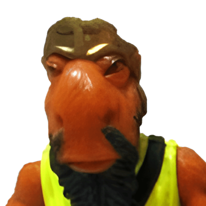 Joat (1991) from Pirates of Dark Water (1991), action figure