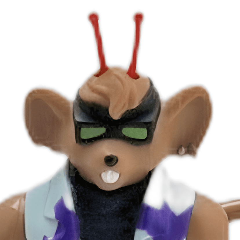 Tail-Whippin’ Throttle (1994) from Biker Mice From Mars (1993 - 1995), action figure