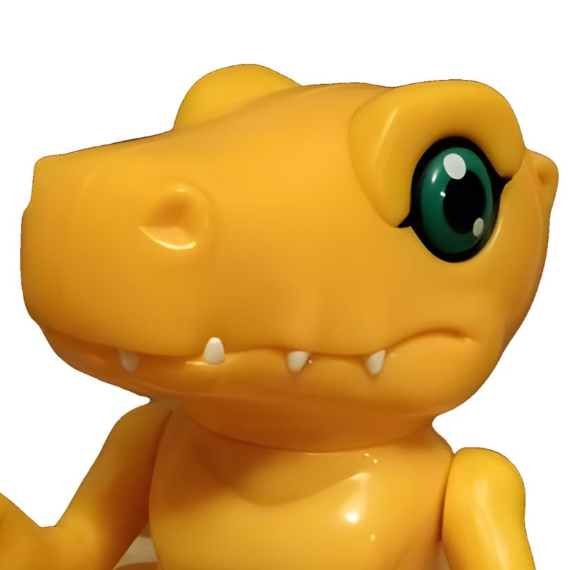 Agumon (Talking) (1999) from Digimon (1999 - 2004), action figure