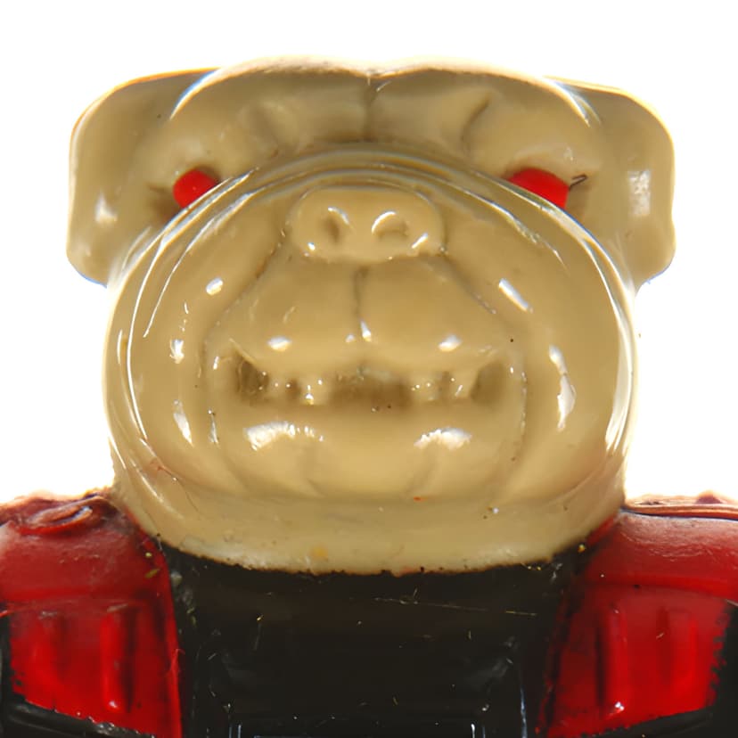 Bludgeoning ulldog (1987) from Battle Beasts (1987), action figure