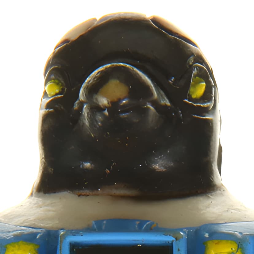 Pugnacious Penguin (1987) from Battle Beasts (1987), action figure