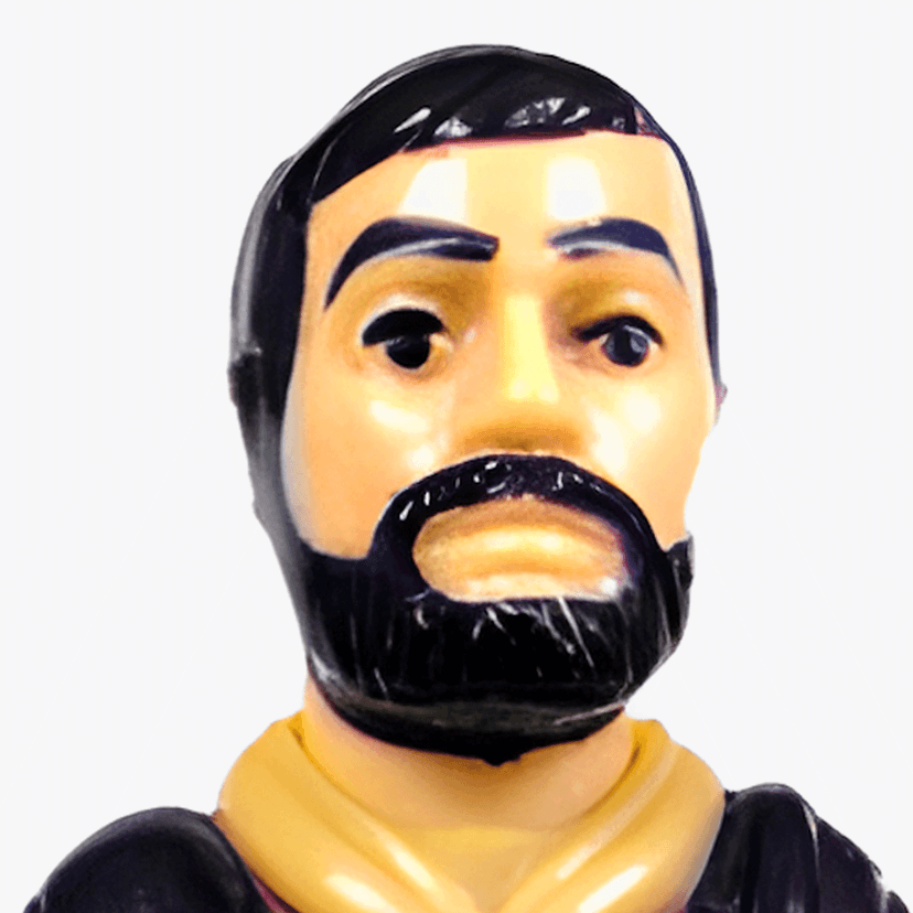 Clutch with VAMP Mark II (1984) from G.I. Joe, action figure
