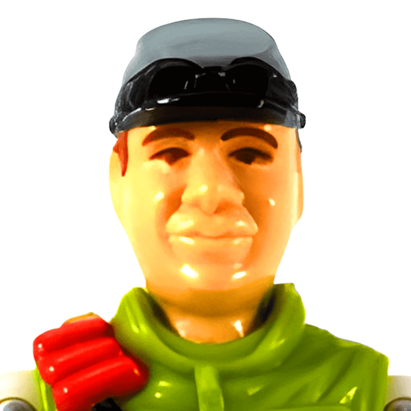 Cross-Country (with H.A.V.O.C.) (1986), figurine G.I. Joe