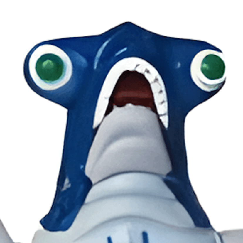 Killer Bite Slippery Shark Finster (1994), figura de Mighty Morphin Power Rangers (1993-1995)