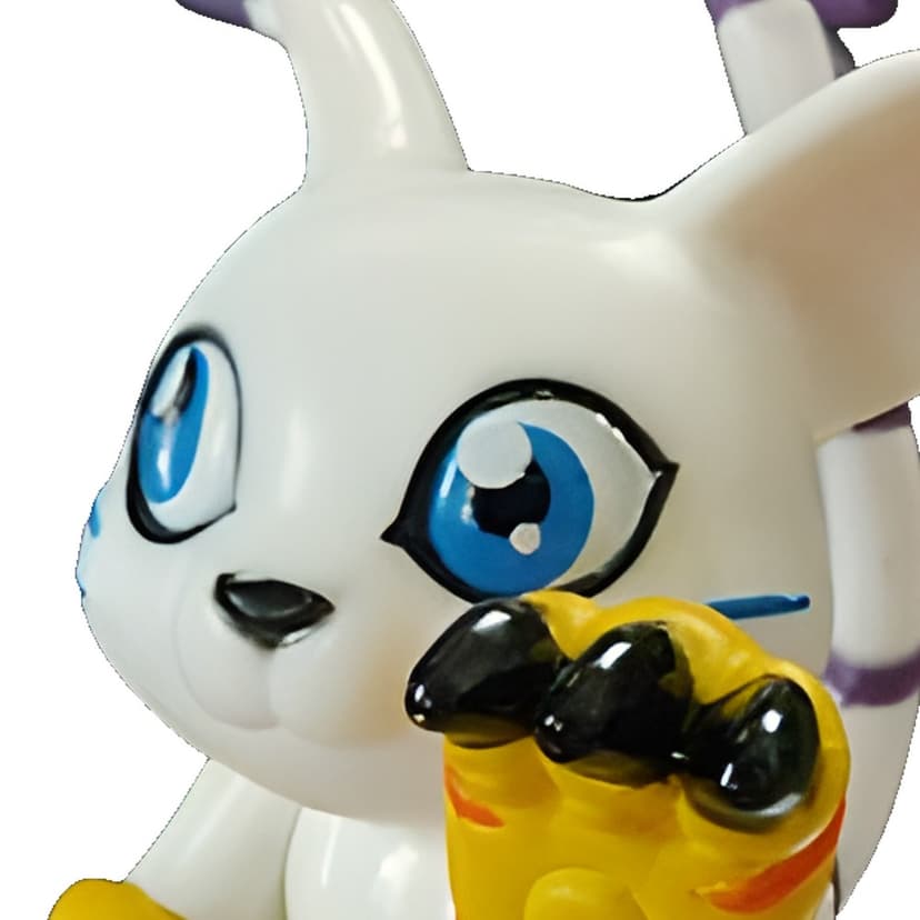 Gatomon (2.5" Action Feature) (2000) from Digimon (1999 - 2004), action figure