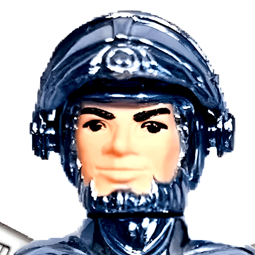 Steelwill – Ultrasonic (1986) from SilverHawks (1986), action figure
