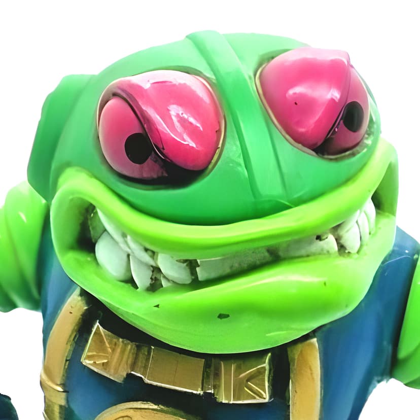 Storm Toad Trooper (1990) from Bucky O'Hare (1990), action figure