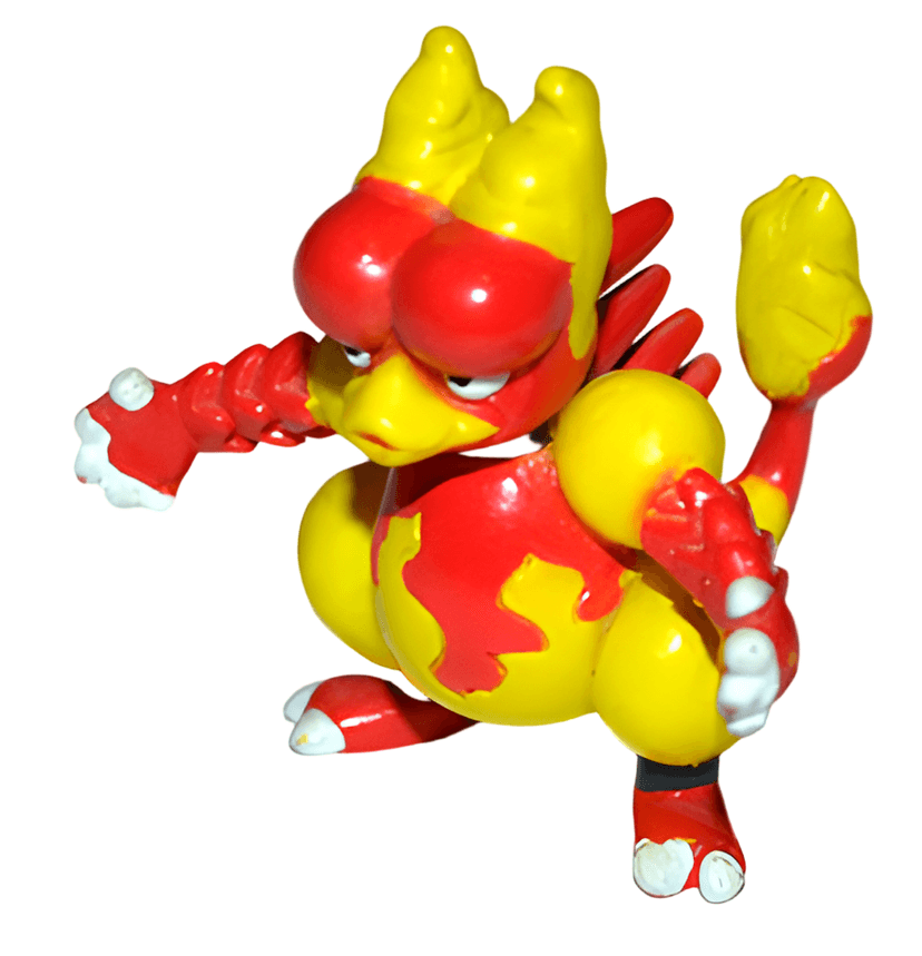 Magmar (1996) from Pokemon (1996), action figure
