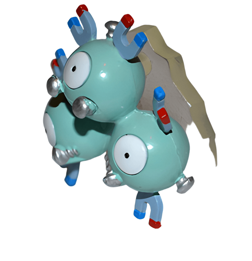 Magneton (1996) from Pokemon (1996), action figure