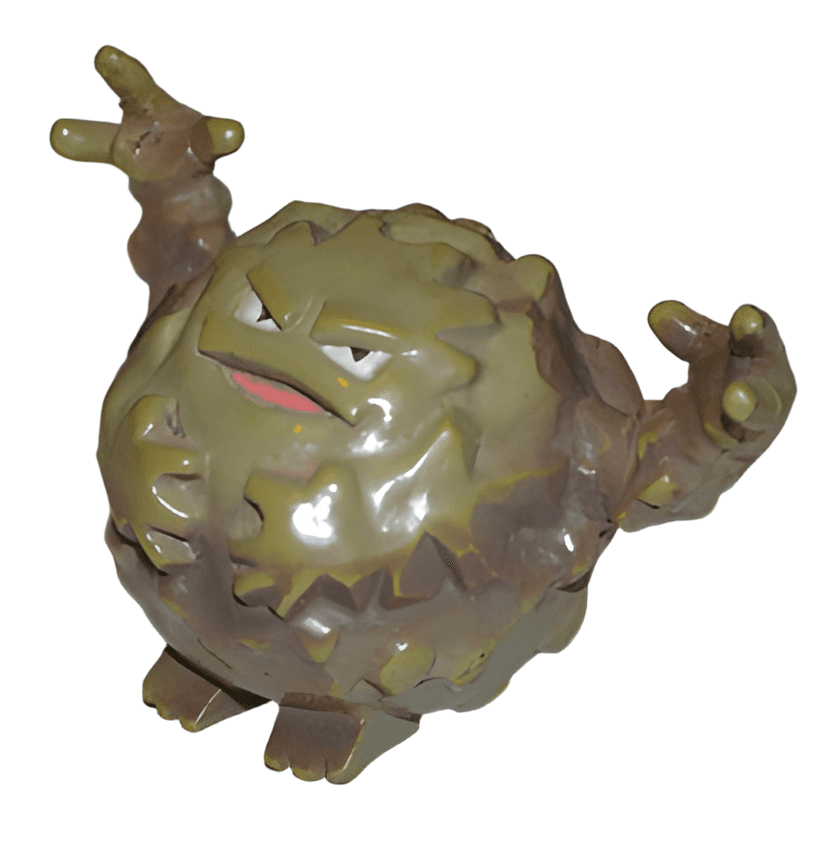 Graveler (1996) from Pokemon (1996), action figure