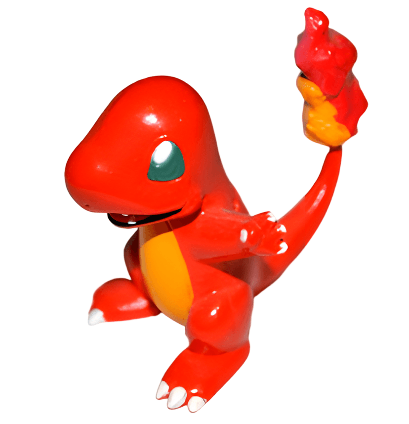 Charmander (1996) from Pokemon (1996), action figure
